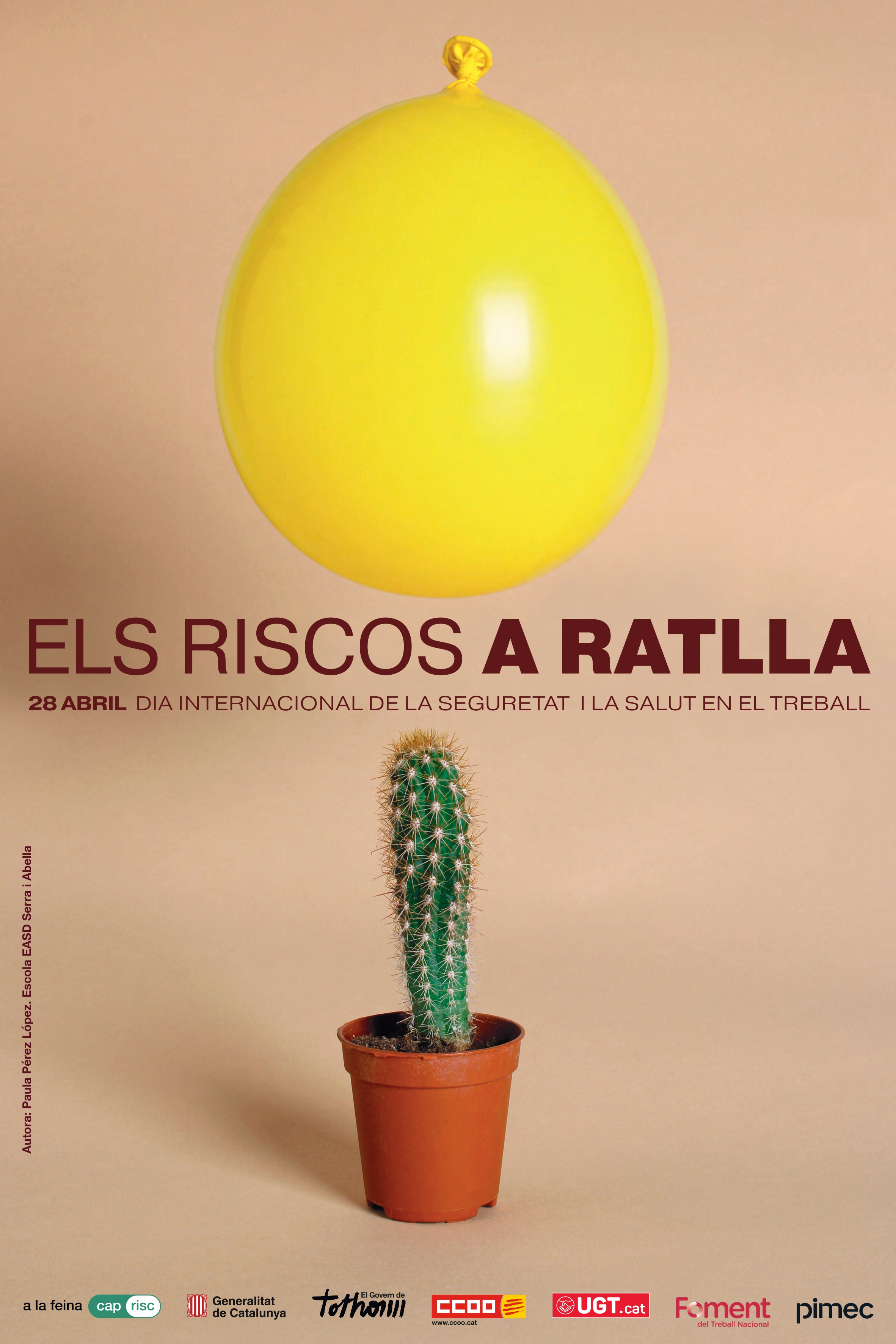 Campanya del dia internacional de la Prevenció de riscos laborals de l’ICSSL de la Generalitat 