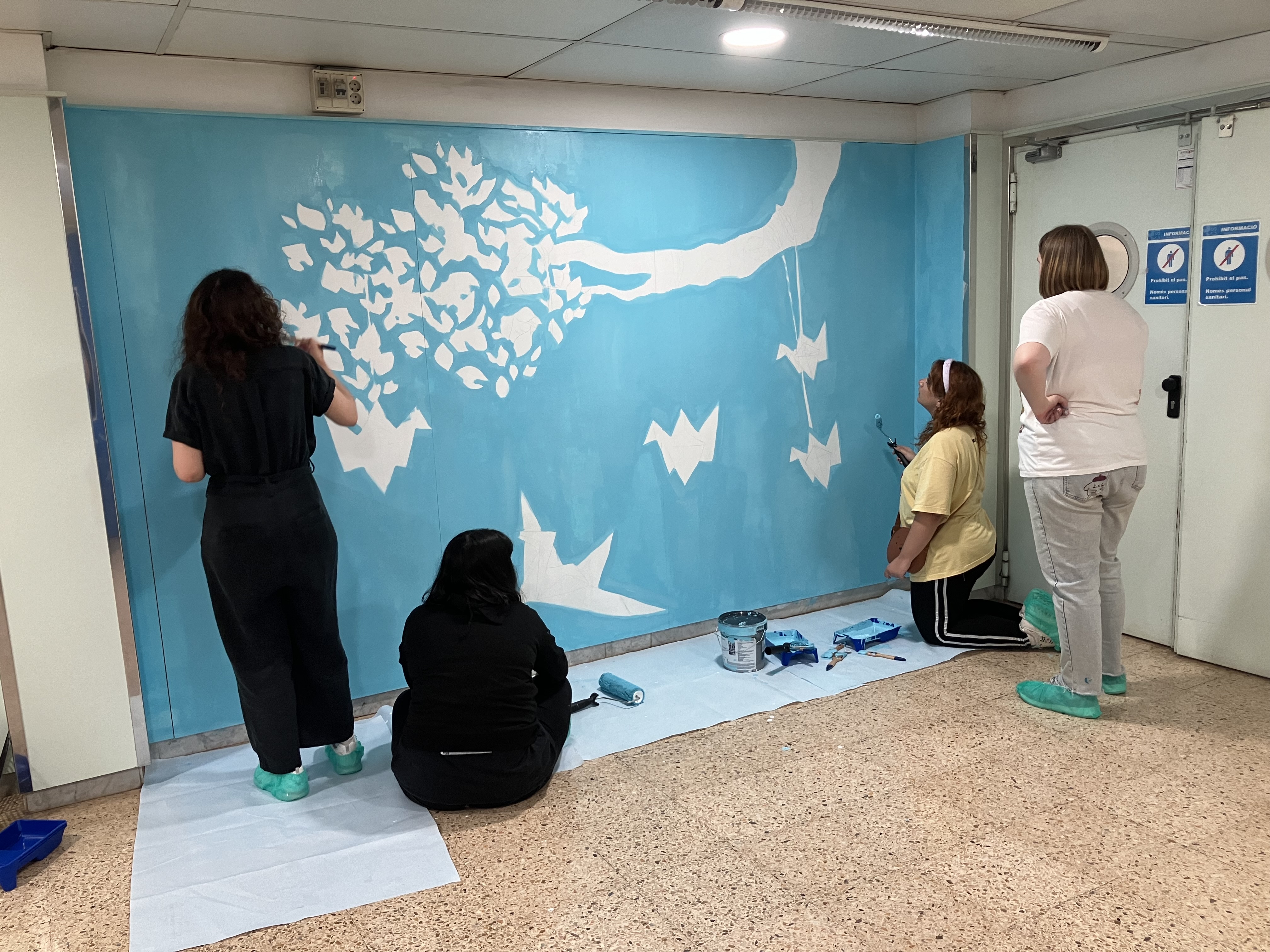 L’Hospital General humanitza el vestíbul de l’àrea d’embaràs i naixement